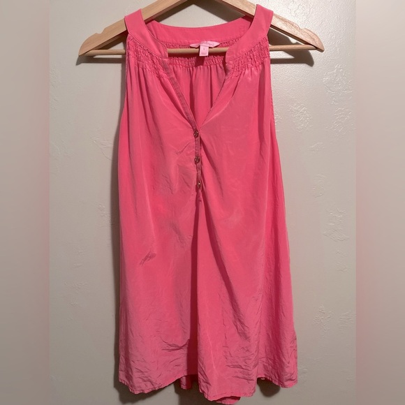 Lily Pulitzer Pink Sleeveless Top - Picture 1 of 13